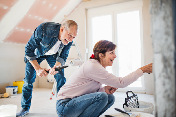 Renovation Couple Painting