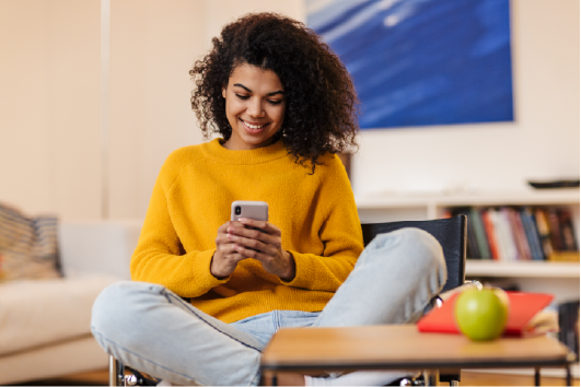 Girl With Phone